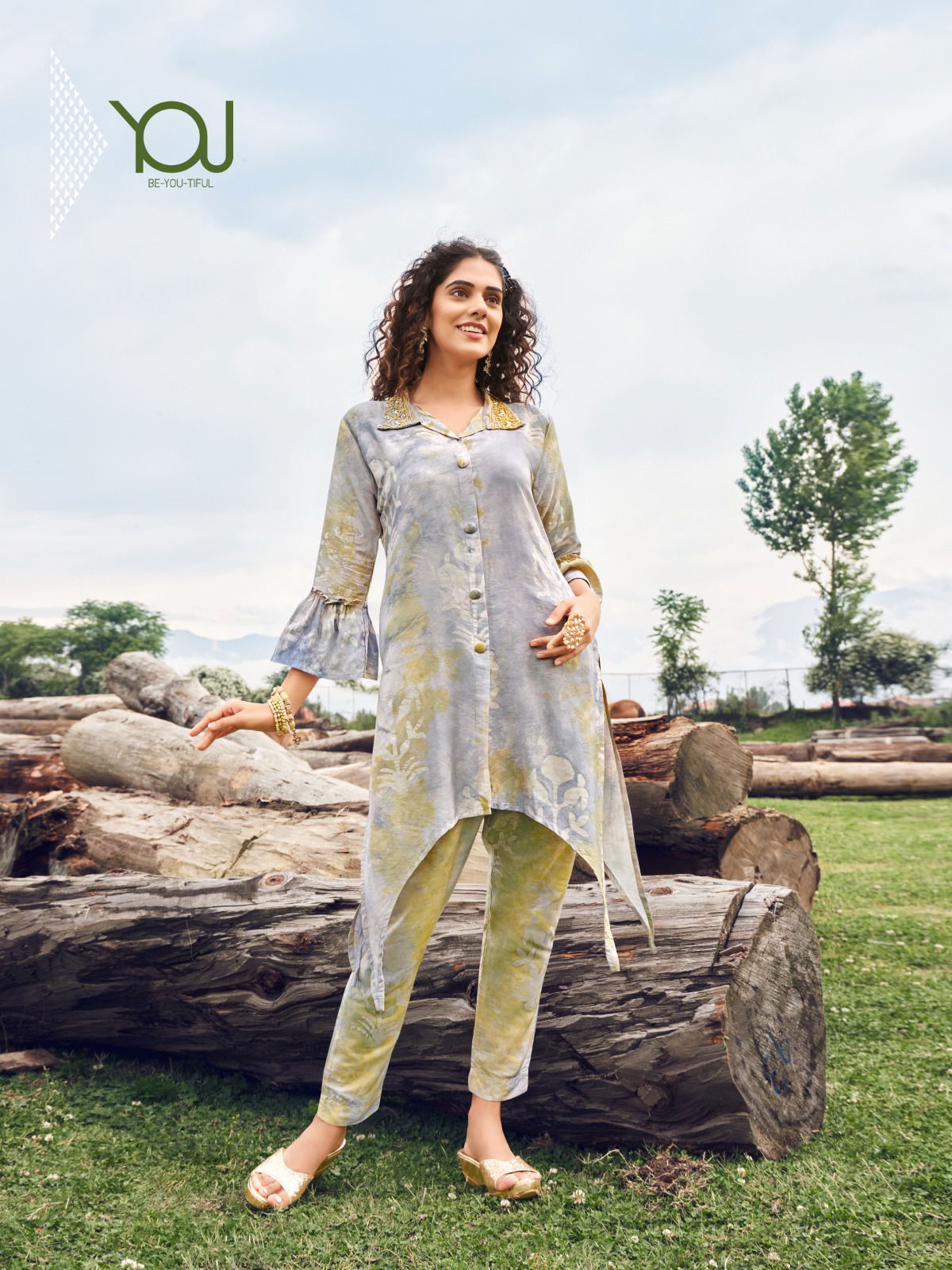 Malini By Wanna Batik Print Kurti With Bottom Catalog
